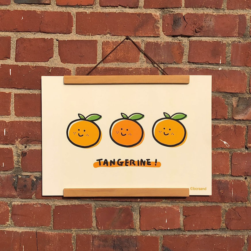 Tangerine poster (A3)